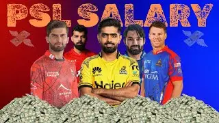 Top 10 PSL Players Have MIND-BLOWING Salaries