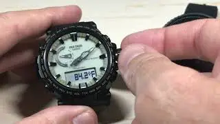 CASIO PRO TREK PRW-61LD-5 | How to adjust temperature reading