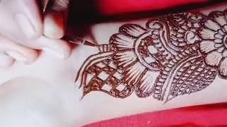दुबई स्टाइल अरेबीक मेहंदी का नया डिज़ाइन // dubai style arebick mehandi design 