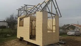 Tiny House #5 || Duvarlar Lambri ile Kaplanıyor || Exterior Siding || Plastik Lambri Nasıl Kaplanır
