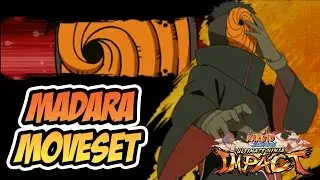 Naruto Ultimate Ninja Impact [PSP] - Tobi/ Madara Moveset