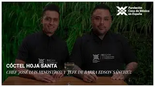 Recetas de Familia 2024 | Jos&eacute; Luis Hinostroza c&oacute;ctel Hoja Santa