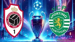 Relato TSF Antu&eacute;rpia X Sporting CP na liga dos campe&otilde;es (Fase de liga) - v&iacute;deo de DJ Shark 29