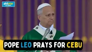 Pope Leo offers prayers for Cebu earthquake victims