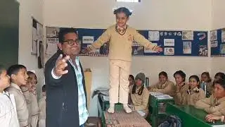 Concept of pressure #experiment using a bed of iron nails.#enjoyment #education 