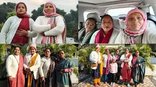 आज देवरानी जेठानी जा रहे पहली बार लंबे सफर मे😀😀❤️❤️