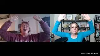 Try Laughter Yoga with Lynne West and Terri