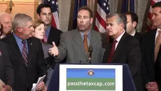 Senator Robach Comments During Property Tax Press Conference
