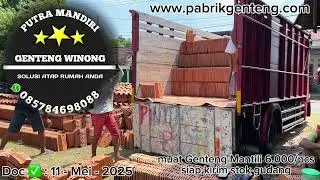 genteng Mantili muat full 6.000/pcs🚛 siap Kirim ready stokk❗️info pemesanan / 08578-4698-8088