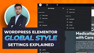 05: Elementor Global Style | WordPress Elementor Bangla Tutorial