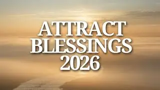Attract Blessings All Year | Calm Morning Gratitude Affirmations for 2026