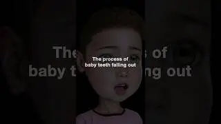 Process of baby teeth falling out