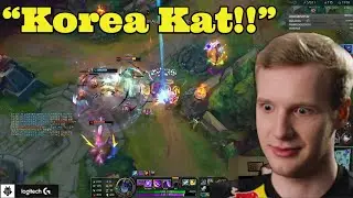 Jankos Is AMAZED At This Korean Katarina's GigaChad Plays!!