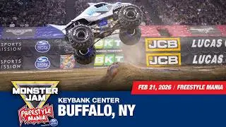 Monster Jam: Buffalo, NY - 3 (Full Event) | Feb 21, 2026 | Freestyle Mania
