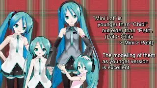 【Part 3】 Chibi Miku MMD small catalogue 【HATSUNE MIKU】