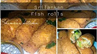 Ramzan special#srilankan fish rolls#homemade wrappers#easy method😍😋