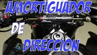 COMO MONTAR AMORTIGUADOR DE DIRECCIÓN EN Z900