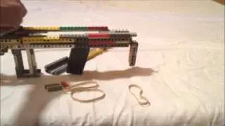 Lego Bullpup Semi-Auto Gun (working brickshooter)