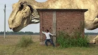 😱T_rex attack | Dinosaur ki ladai | Jurassic park | @mr ali 785 | new video 