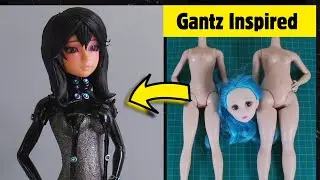 I Made a Gantz Inspired Custom Figure Using Barbie Dolls