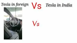 Tesla in foreign vs india #memes