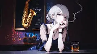 Lofi Jazz Mix - Female Vocals | Late Night &ndash; Midnight Sax Bar