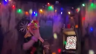 Condemned House Party Maze at Scream Break Six Flags Magic Mountain. Scary Party House!