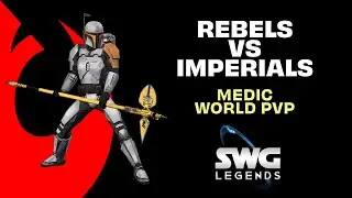 SWG Legends Mass PvP - Medic Gameplay