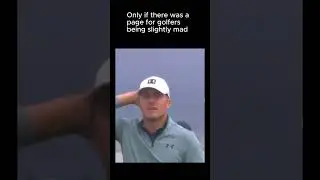Jordan Spieth rips his caddie a new one. #golf #angry  #viral