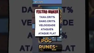 O MELHOR FILTRO DE RUNAS DO SUMMONERS WAR!!