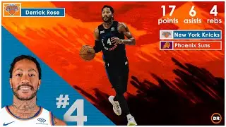 Derrick Rose vs Phoenix Suns l Full Game Highlights