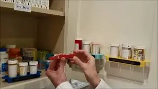 Magnetic Pill Bottle Holder