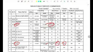 BPSC 69Th , 68th ,67th Updates | BPSC Calendar Updates |  #bpscupdates  @iaspcssimplified