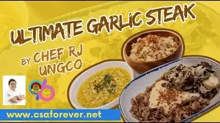 CSA96 GARLIC STEAK,RICE & GRAVY BY CHEF RJ