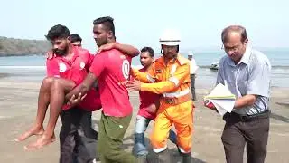 Mock Drill Exercise on Cyclones conducted by Goa SDMA in collaboration with NDMA recently
