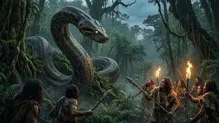 Prehistoric Humans vs Titanoboa | The Deadliest Survival Battle in Ancient History