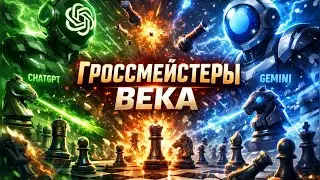 ChatGPT vs Gemini. БЕЗУМНЫЕ ШАХМАТЫ ОТ НЕЙРОСЕТЕЙ!