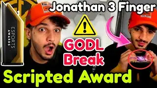 😡Scripted Esports Award 🏆 Why GODL Jonathan Lost 💔 Zgod Congrats SOUL 🚀