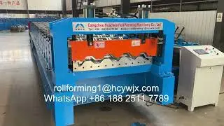 floor deck roll forming machine