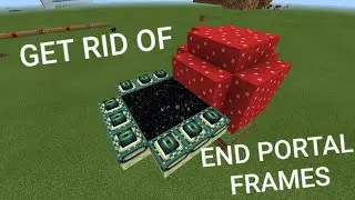 How to break End Portal Frames
