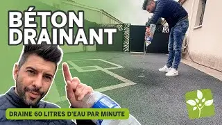 All&eacute;e de Garage en B&eacute;ton Drainant