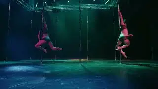 Vertical Divas Athens Pole Dancing &Pi;&alpha;&gamma;&kappa;&rho;ά&tau;&iota; - Back on Track show - Hell