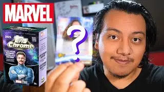 I pulled an AUTOGRAPHED CARD! First Card Opening (Marvel Topps Chrome)