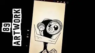 Reyes Demon Concept | iPad Digital Art | Building an Artist Community