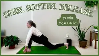 Yoga for Tight Shoulders & Hips | Release Deep Tension + Relax Your Nervous System