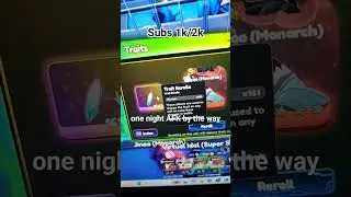 The best ways right now to get trait rerolls in universal tower defense #tutorial #fypp #utd #viral