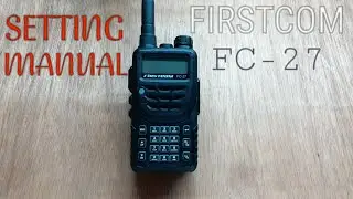 28. CARA SETTING MANUAL HT FIRSTCOM FC-27