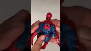 #rese&ntilde;a r&aacute;pida pizza #spidey #spiderman #marvellegends #hasbro #andrewgarfield #mafex
