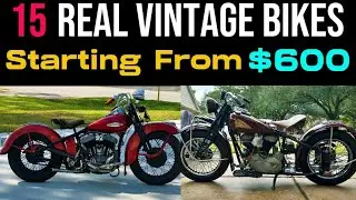 Classic Motorcycles for Sale in the USA &mdash; 15 Real Vintage Bikes on the Market