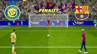 FC Barcelona vs AL Nassr Full Penalty Shootout | NSR vs LIV Match | eFootball